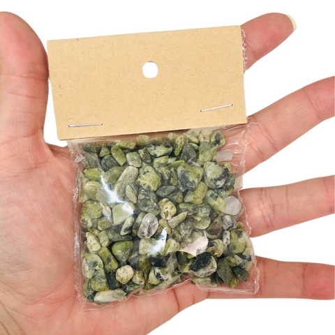 Jade Nefrita em Cascalho - Saquinho de 100g