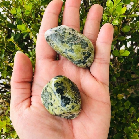 Jade Nefrita Cristal Pedra Rolada Natural - GG (Unidade)