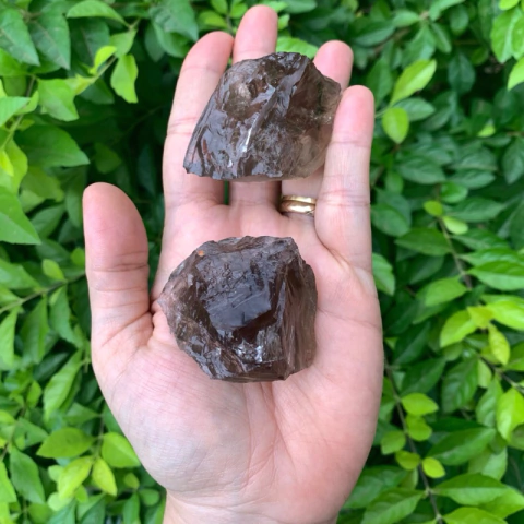 Quartzo Fume Pedra Bruta Natural - G