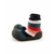 Zapato Negro suela plana flexible suave modelo Rainbow