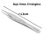 Pinça Adson Com Serrilha 12cm ABC 0163