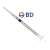 Kit 150 unids Seringa 1ml Com Agulha 0,38x13mm Luer Slip BD 990147