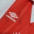 Ajax - Camisa - 1 - I - Home - Branca e Vermelha - Umbro 1995 - UEFA - Holanda - Campeão Bergkamp - ABN-AMRO - Masculina