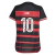 Flamengo - CRF - Fla - 1 - Home - I - Vermelha Preta - Rubro Negro - Feminina - Feminina - Mulher - Torcedora - 2024/2025 - Maracanã - Libertadores - Brasil - Rio de Janeiro - Mengo - Jersey - Kit - Torcedora - Fan - Patrocínios - Adidas