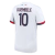 PSG - Paris Saint Germain - Camisa - Manto - Uniforme - Blusa - Jogador - Versão Jogador - Dembele - Marquinhos - Marquinho - 2 - Away - II - Branco - Branca - Masculino - Masculina - Kit - Jersey - T-shirt - White - Player - Man - Men