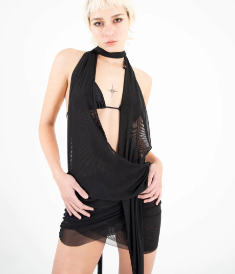 Midnight Dress - Black - comprar online