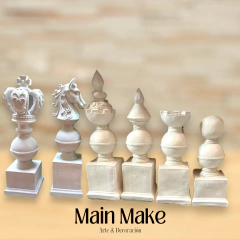 Fichas de ajedrez retro - comprar online