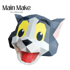 CABEZA DE TOM & JERRY ORIGAMI