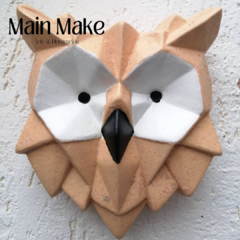 CABEZA DE BÚHO ORIGAMI