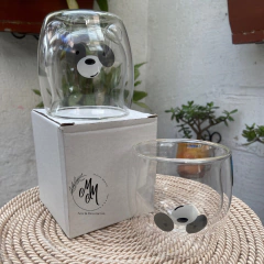 Imagen de Vaso de oso doble vidrio