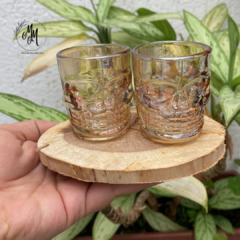 Copa shot calavera dorada - Main Make