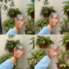 Vaso de oso doble vidrio - comprar online