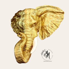 Cabeza de elefante realista - comprar online