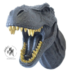 Cabeza de dinosaurio realista - Main Make
