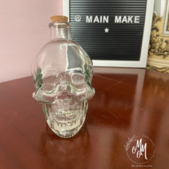Licorera calavera mediana 400 ml - comprar online