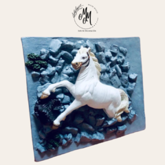 Cuadro de caballo 3D - comprar online