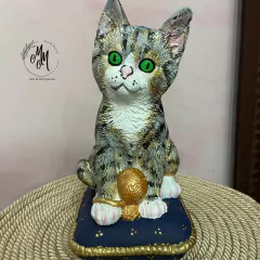 Escultura de Gato Realista - (copia)