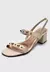Sandália Beira Rio Tachas Off-White - comprar online