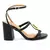 Sandalia Vizzano Salto Alto Grosso Orgânico Preto - comprar online