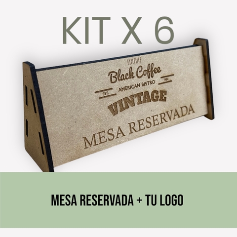 Letrero Reservado