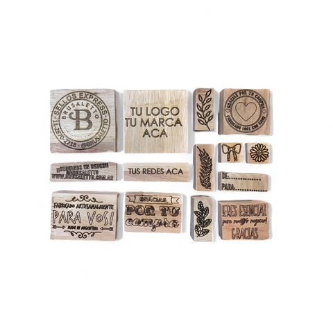 Sellos Personalizados - Elegi el tamaño