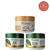 Kit Arvensis Cronograma Tec Oil Hidratação Reconstrução 250g