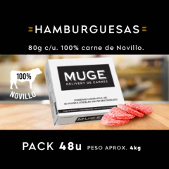HAMBURGUESAS X 48u