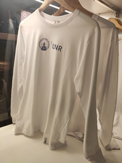 REMERA UNISEX DE ALGODÓN MANGA LARGA, LOGO UNIVERSIDAD NACIONAL DE ROSARIO