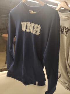 REMERA UNISEX DE ALGODÓN MANGA LARGA, LOGO UNR - comprar online