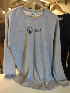 REMERA UNISEX DE ALGODÓN MANGA LARGA, LOGO UNIVERSIDAD NACIONAL DE ROSARIO en internet