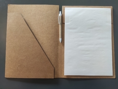 CARPETA ECO CON BOLÍGRAFO - comprar online