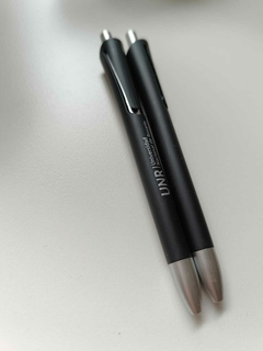 BOLÍGRAFO NEGRO Y PLATA - comprar online