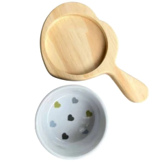 Suporte Ramekin Colorful Cinza Claro