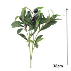 OLIVEIRA GALHO C/ 104 FLS E FRUTOS 54cm - comprar online