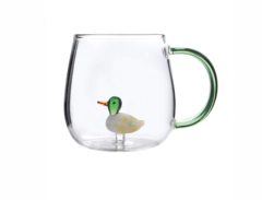Caneca Borossilicato 3D 350ml - Patinho
