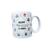 Caneca em Porcelana Afeto Frase Melhor Madrasta 250ml
