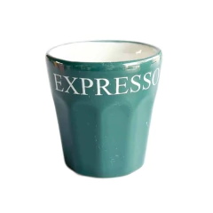 Copinho Expresso Em Porcelana Verde 80ml