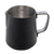 Leiteira de Aço Inox Preta 350ml (2959)