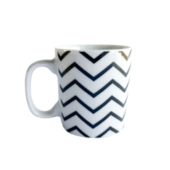 Caneca em Porcelana Zigzag 250ml