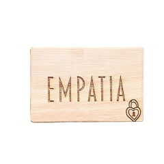 Mini Bloco em Madeira Empatia