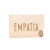 Mini Bloco em Madeira Empatia