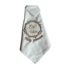 Guardanapo Bordado Ele Vive