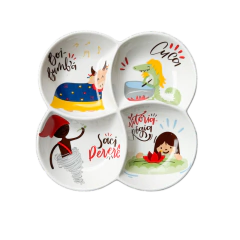 Porta Aperitivo em Porcelana Folclore