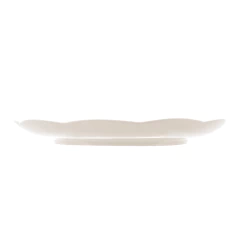 Prato Raso de Porcelana New Bone Butterfly Flower 26,5x27x2,5cm (8516) - Villa Pano