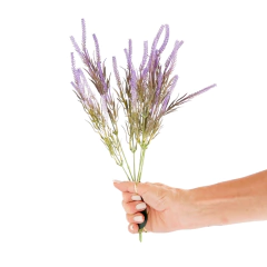 Enfeite Buquê Lavanda Roxa 38cm (55322-022)