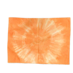Jogo Americano Com Estampa Acqua laranja Tiedye
