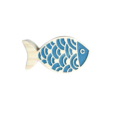 Porta Guardanapo Peixe Donzela Azul