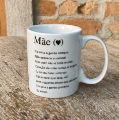 Caneca frases de mãe