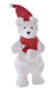 ENFEITE NATALINO URSO POLAR BRANCO (50863-008)