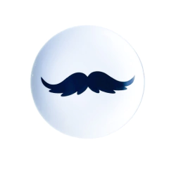 Prato Pão Bigode Teacher 16cm